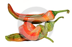 Amazing shapes of peppers