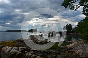 Amazing Silhouetted Views of Little Bustin's Island