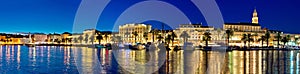 Amazing Split waterfront evening panorama