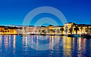 Amazing Split waterfront evening panorama
