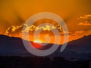 Amazing Sunset Background