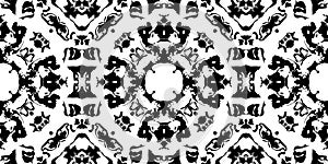 Amazing Symmetry Rorschach Test Ink Blot Texture.