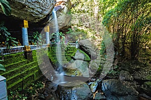 Amazing Thailand the temple under waterfall Wat Tham Heo Sin Ch