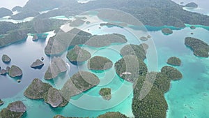 Amazing Tropical Islands and Lagoon in Wayag, Raja Ampat