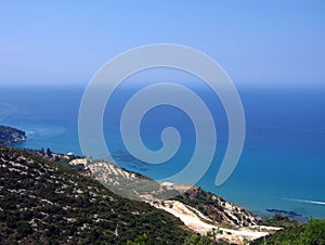 Amazing turquoise coastline