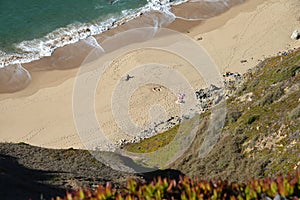 Amazing Ursa beach in Sintra, Portugal