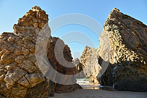 Amazing Ursa beach in Sintra, Portugal