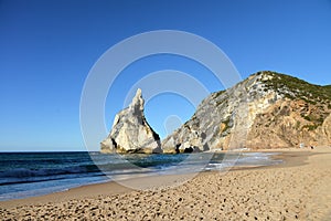 Amazing Ursa beach in Sintra, Portugal