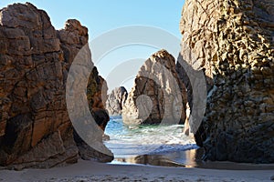 Amazing Ursa beach in Sintra, Portugal