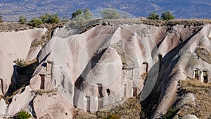 Amazing valley in Cappadocia, unusual relief