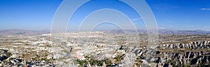 Amazing valley in Cappadocia, unusual relief