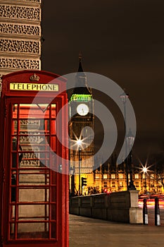 Amazing view of Big Ben at night