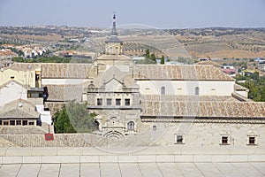 Toledo, Spain; September 27 2019: Amazing view of the city of Toledo, wit medieval streets, where people can see the catedral and