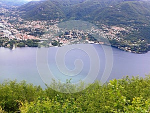 The amazing view of the Come lake.