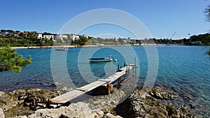 Croatian coast near district of Stoja