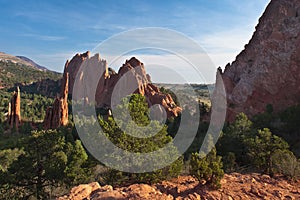 Amazing View of Garden of the Gods