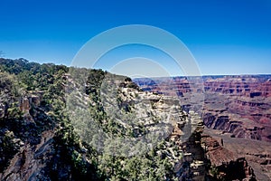 Amazing view of the Grand Canyon in Nevada, USA, near Las vegas City photo