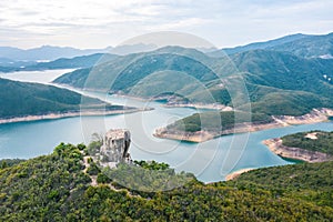 Amazing view of High Island Reservoir, Countryside Park, Sai Kung, Hong Kong, daytime