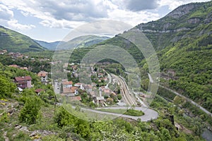 Najbližšie obec z balkánsky hory 