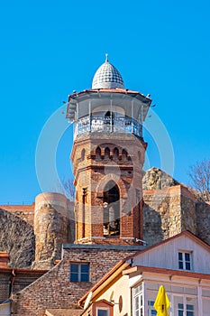 Amazing View of Jumah Mosque in Abanotubani district in Tbilisi