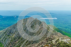 Amazing view of Knife Edge Trail of Mount Katahdin Northeast Piscataquis Maine USA