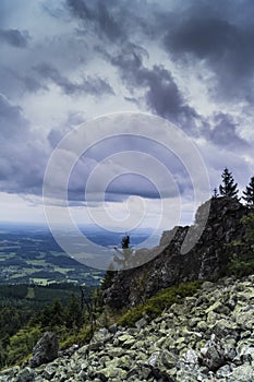 View of low tatras