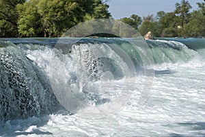 Amazing view of Manavgat waterfall in Antalya