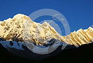 Amazing View of Mount Everest From Annapurna Base Camp, Nepal.