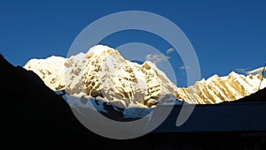 Amazing View of Mount Everest From Annapurna Base Camp, Nepal.