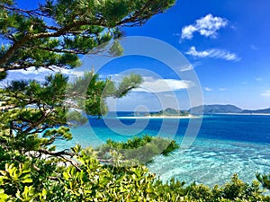 Amazing view okinawa island zamami