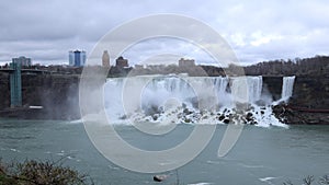 Amazing view over Niagara Falls from the Canadian side - travel photography