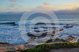 Amazing view of Pacific coast, California