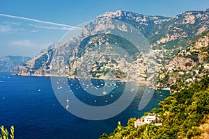 Amazing view on Positano coast