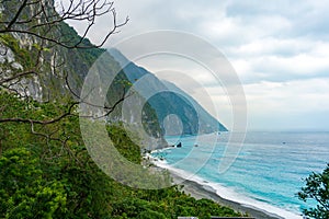 An amazing view of Qingshui Cliff