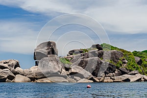 Amazing view of Similan Island No.8 in Similan National Park