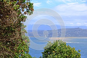 Amazing view to the city, Featherbed Nature Reserve, Knysna, South Africa