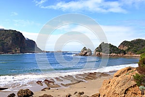 Amazing view to the sea, Featherbed Nature Reserve, Knysna, South Africa