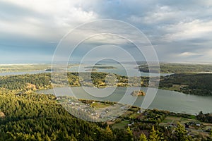 Amazing View from the Top to Mount Erie