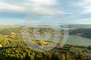 Amazing View from the Top to Mount Erie