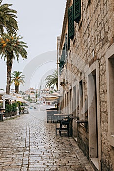 Amazing view of Trogir old town, Croatia