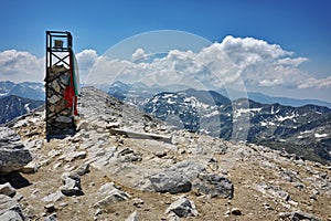 Amazing view of Vihren Peak, Pirin Mountain