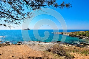 Amazing View of the Wild Beach on the Koh Samet