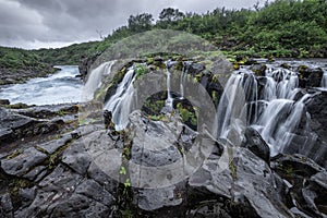 Amazing waterfall in Iceland