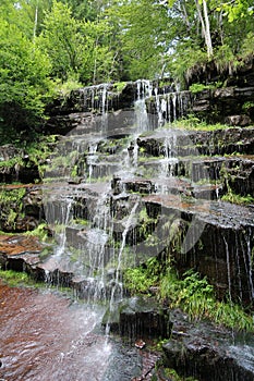 Amazing waterfall Tupavica, Old Mountain in Pirot, Serbia