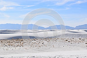 Amazing White Sands Desert in New Mexico, USA