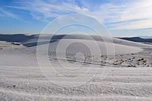 Amazing White Sands Desert in New Mexico, USA