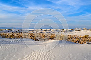 Amazing White Sands Desert in New Mexico, USA