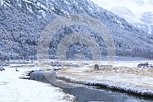 Amazing winter season at Yading Nature Reserve in Sichuan, China