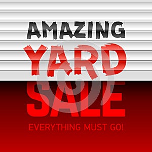 Amazing Yard Sale poster