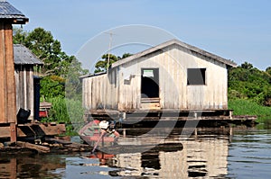 Amazon Jungle Typical Home photo